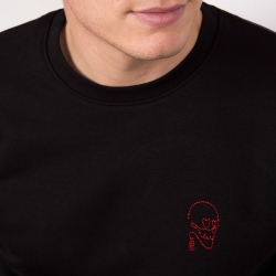 Sweat Squelette Noir Homme Sweat Squelette Noir Homme