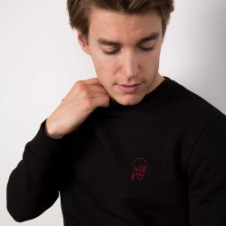 Sweat Squelette Noir Homme Sweat Squelette Noir Homme