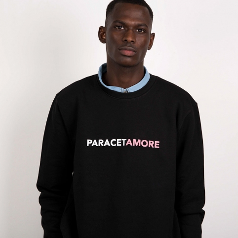 Black Sweatshirt Paracetamore