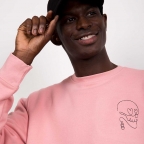 Pink Sweatshirt Squeleton