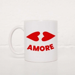 Mug Heart Lips