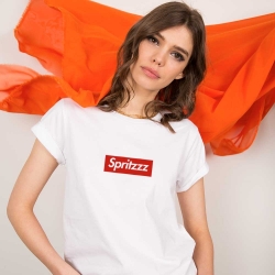 T-Shirt Spritzz Blanc