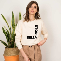 Cream Sweatshirt Bella Storia