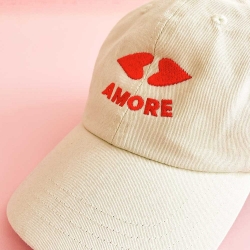 Casquette Bouche Coeur Vert Menthe Casquette Bouche Coeur Vert Menthe