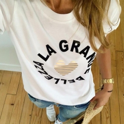 T-Shirt La Grande Bellezza Blanc by LesFutiles