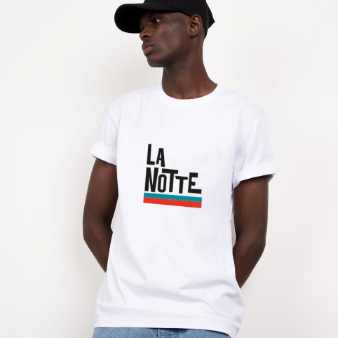 T-Shirt La Notte Blanc Homme