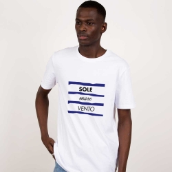 T-Shirt Salento Blanc Homme