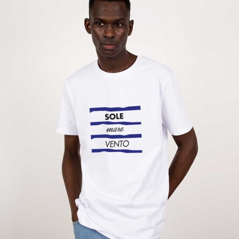 T-Shirt Salento Blanc Homme
