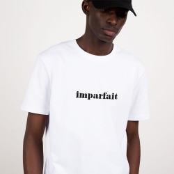 T-Shirt Imparfait Blanc Homme