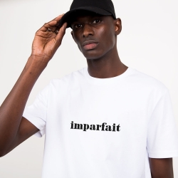 T-Shirt Imparfait Blanc Homme