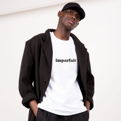 T-Shirt Imparfait Blanc Homme