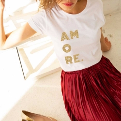 T-shirt Amore Gold