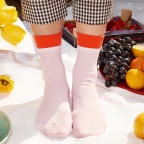 Pink Socks Bouche Coeur