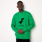 Green Sweatshirt T-Rex
