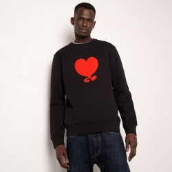 Sweat Coeur Riccardo Bleu Homme