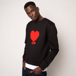 Sweat Coeur Riccardo Bleu Homme