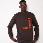 Brown Sweatshirt Bella Storia