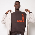 Brown Sweatshirt Bella Storia