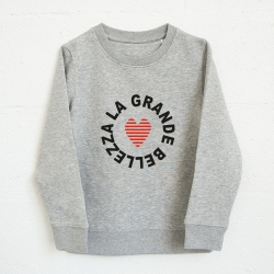 Sweat Gris La Grande Bellezza Enfant ENFANTS Faubourg54