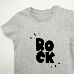 T-Shirt Gris Rock Enfant ENFANTS Faubourg54