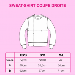 Sweat Martina Blanc FEMME Faubourg54