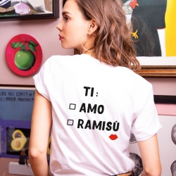 T-Shirt Blanc Tiramisù