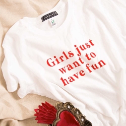 T-Shirt Blanc Girls FEMME Faubourg54
