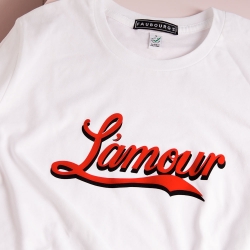 T-Shirt Blanc L'amour FEMME Faubourg54