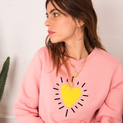 Sweat Rose Poudre Vibra Coeur FEMME Faubourg54