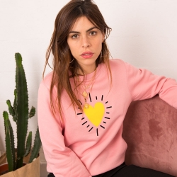 Sweat Rose Poudre Vibra Coeur FEMME Faubourg54