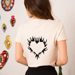 T-Shirt Crème Amore Libero FEMME Faubourg54